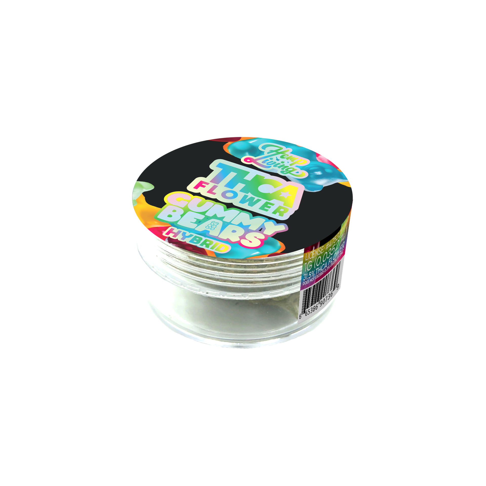 THCA 1g Jar / Gummy Bears